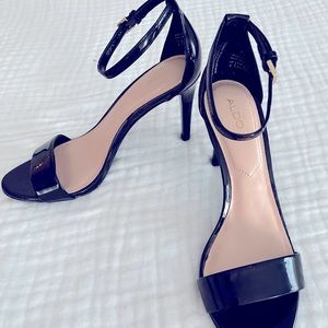 Black Aldo heels. Brand new with original packaging. Never worn